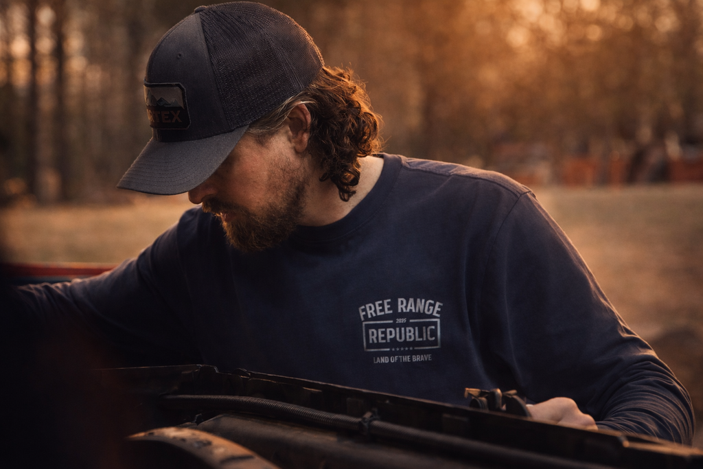 LAST WATCH NAVY - M.M.D.A LONG SLEEVE