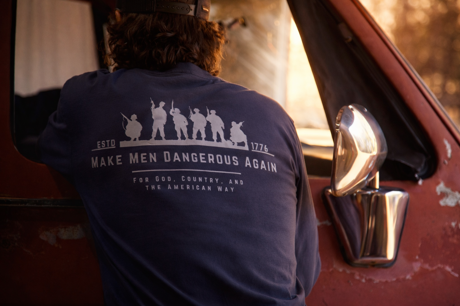 LAST WATCH NAVY - M.M.D.A LONG SLEEVE